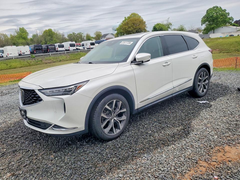 2022 Acura Mdx მანქანა იყიდება აუქციონზე, vin: 5J8YE1H44NL015576, აუქციონის ნომერი: 51417726