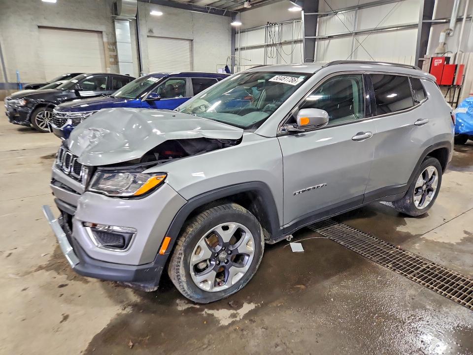 50481786 :رقم المزاد ، 3C4NJDCB9MT553603 vin ، 2021 Jeep Compass مزاد بيع