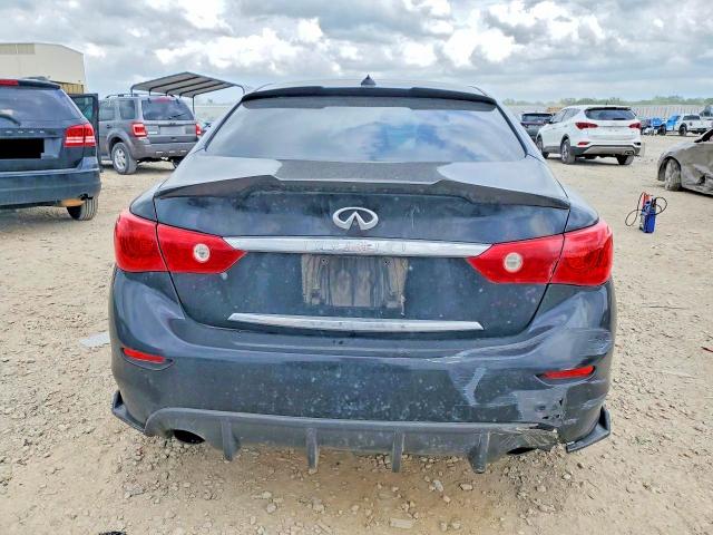 2014 Infiniti Q50 მანქანა იყიდება აუქციონზე, vin: JN1BV7AR6EM696849, აუქციონის ნომერი: 49804146