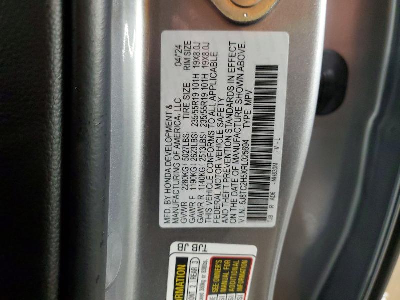 Продажа на аукционе авто 2024 Acura Rdx, vin: 5J8TC2H5XRL025694, номер лота: 49301046