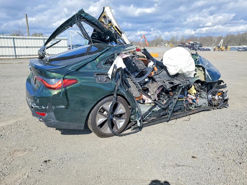 2023 Bmw I4 მანქანა იყიდება აუქციონზე, vin: WBY43AW00PFP99919, აუქციონის ნომერი: 49172716