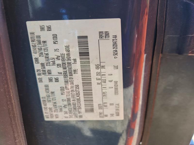 Продажа на аукционе авто 2020 Ford Transit, vin: 1FTBR3X88LKB27356, номер лота: 41737806