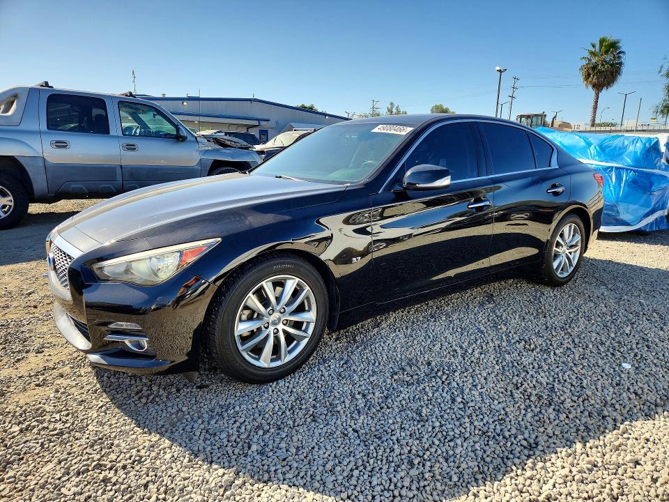 2015 Infiniti Q50 მანქანა იყიდება აუქციონზე, vin: JN1BV7AP1FM351891, აუქციონის ნომერი: 49080466