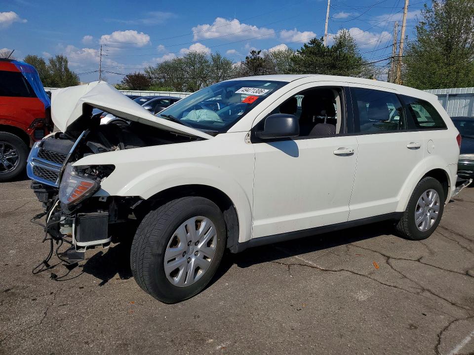 2013 Dodge Journey მანქანა იყიდება აუქციონზე, vin: 3C4PDCAB6DT733313, აუქციონის ნომერი: 49471306