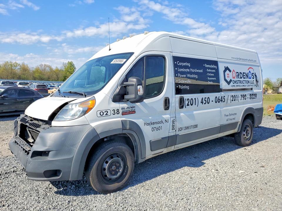Продаж на аукціоні авто 2016 Ram Promaster 3500, vin: 3C6URVHD8GE101503, номер лоту: 50500966