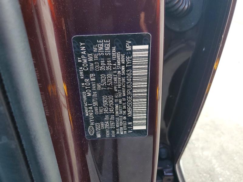 Aukcja sprzedaży 2023 Hyundai Palisade, vin: KM8R5DGE3PU634063, numer aukcji: 51360596