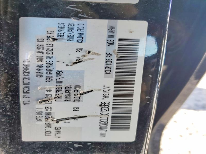 Aukcja sprzedaży 2012 Mazda 5, vin: JM1CW2CL0C0120365, numer aukcji: 47825966