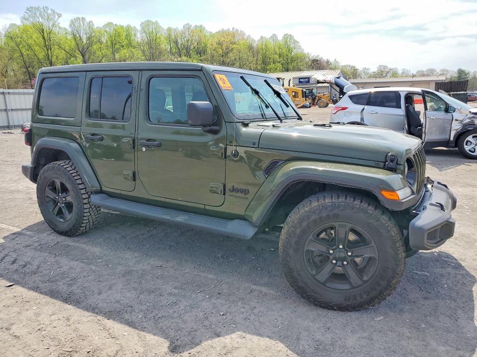 Продажа на аукционе авто 2021 Jeep Wrangler Unlimited, vin: 1C4HJXEG4MW588082, номер лота: 50153406