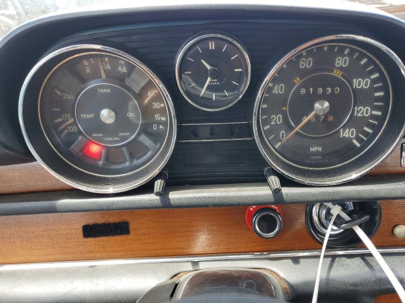 Продаж на аукціоні авто 1968 Mercedes-benz 250, vin: 058372250S, номер лоту: 51500786