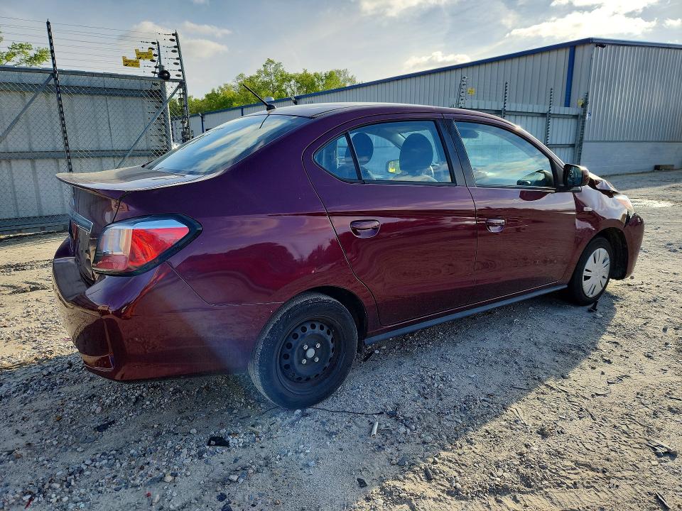 Продаж на аукціоні авто 2021 Mitsubishi Mirage, vin: ML32FUFJ9MHF03280, номер лоту: 49003546