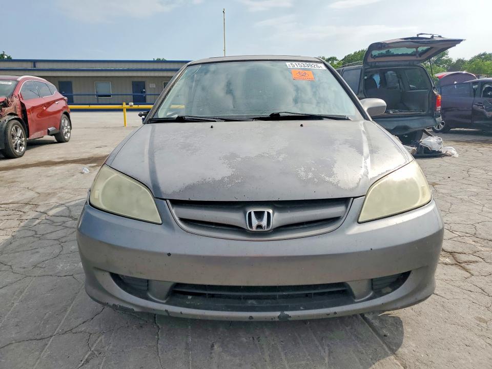Продажа на аукционе авто 2005 Honda Civic, vin: 2HGES257X5H540462, номер лота: 51533926