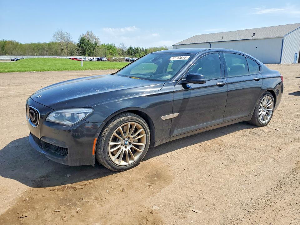2014 Bmw 750 მანქანა იყიდება აუქციონზე, vin: WBAYB6C55ED224398, აუქციონის ნომერი: 50743816