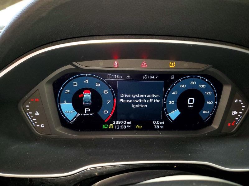 50481026 :رقم المزاد ، WA1DECF39S1021507 vin ، 2025 Audi Q3 مزاد بيع
