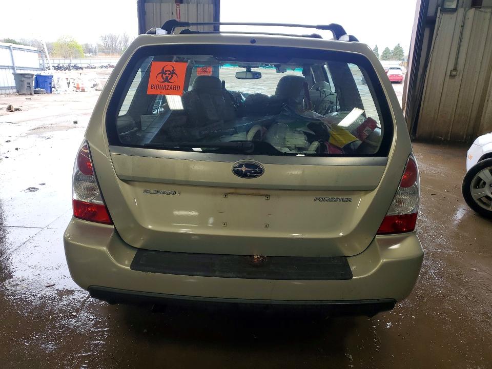 2006 Subaru Forester მანქანა იყიდება აუქციონზე, vin: JF1SG65646H741885, აუქციონის ნომერი: 50172616