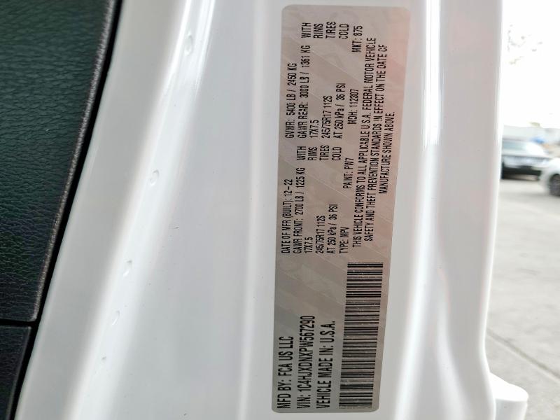 Aukcja sprzedaży 2023 Jeep Wrangler, vin: 1C4HJXDNXPW567290, numer aukcji: 49037356