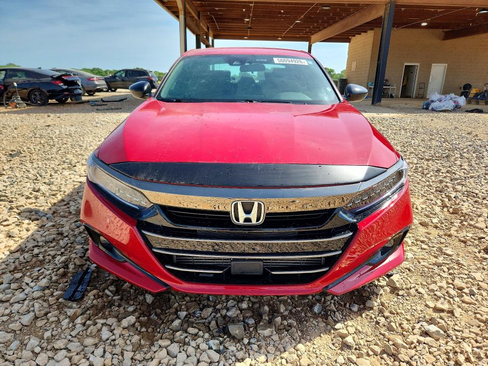 50094926 :رقم المزاد ، 1HGCV1F33MA120804 vin ، 2021 Honda Accord مزاد بيع
