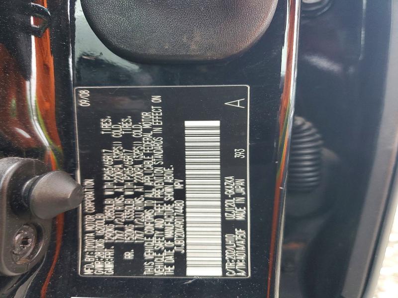 Aukcja sprzedaży 2009 Lexus Gx, vin: JTJBT20X490174480, numer aukcji: 50230296