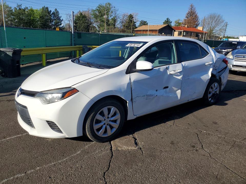 2015 Toyota Corolla მანქანა იყიდება აუქციონზე, vin: 5YFBURHE6FP226513, აუქციონის ნომერი: 50678216