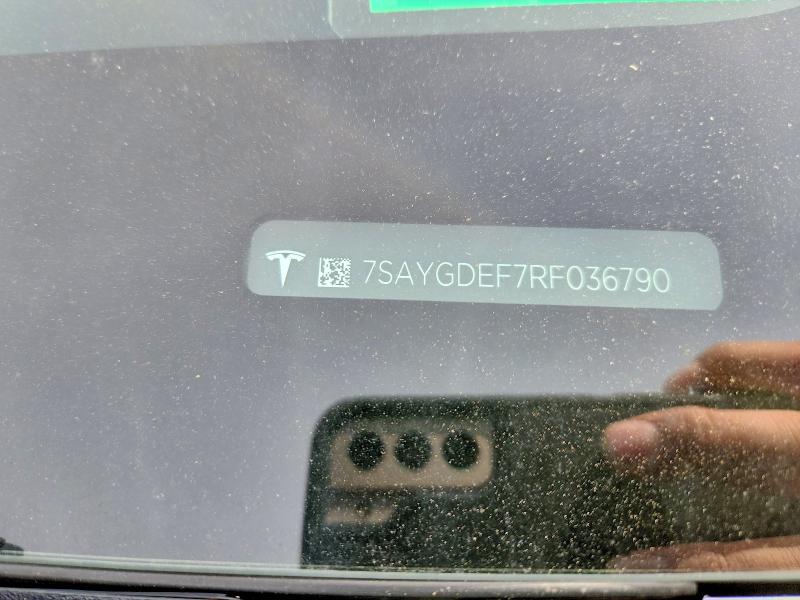 Продаж на аукціоні авто 2024 Tesla Model Y, vin: 7SAYGDEF7RF036790, номер лоту: 51730436