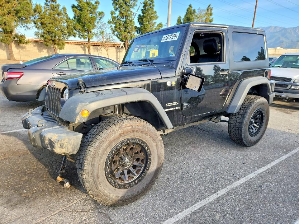 2017 Jeep Wrangler მანქანა იყიდება აუქციონზე, vin: 1C4AJWAG7HL549494, აუქციონის ნომერი: 51379326