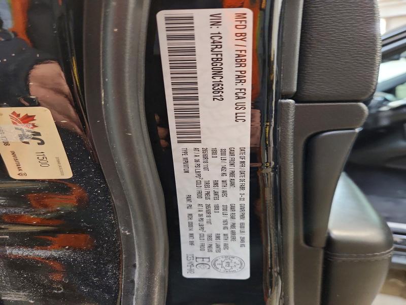 Aukcja sprzedaży 2022 Jeep Grand Cherokee, vin: 1C4RJFBG0NC163612, numer aukcji: 50242776