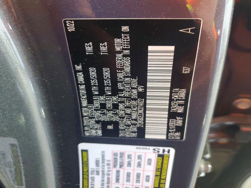 Продаж на аукціоні авто 2022 Lexus Nx, vin: 2T2KGCEZ3NC014822, номер лоту: 51165836