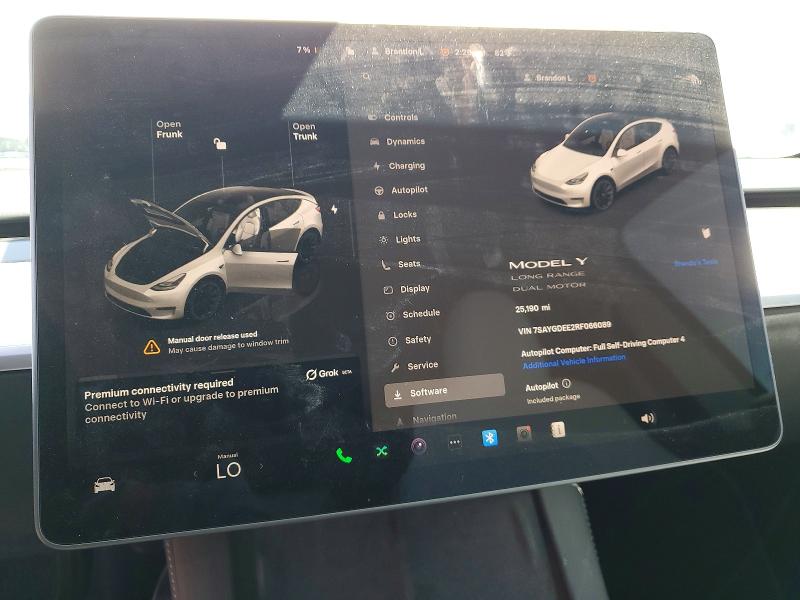 50336496 :رقم المزاد ، 7SAYGDEE2RF066089 vin ، 2024 Tesla Model Y مزاد بيع