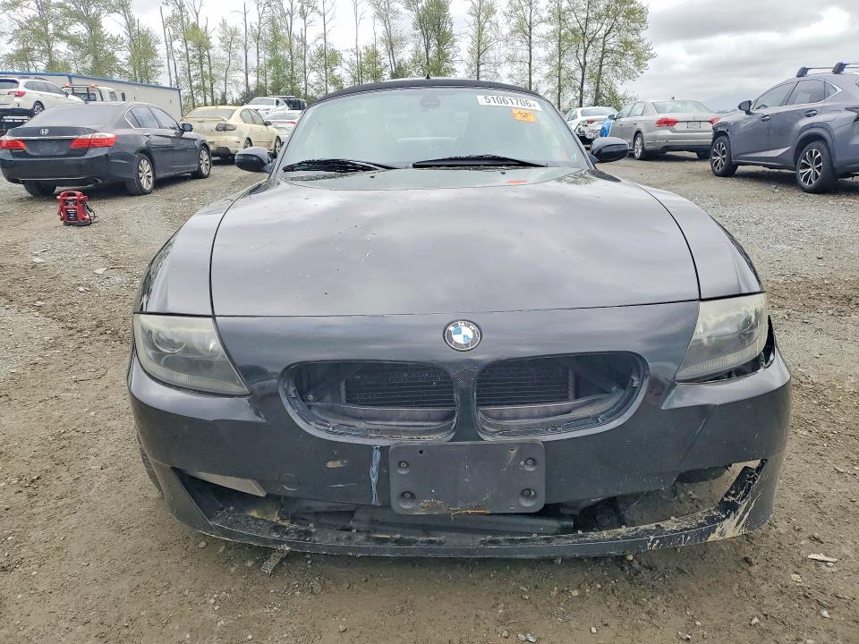 2007 Bmw Z4 მანქანა იყიდება აუქციონზე, vin: 4USBU33507LW70723, აუქციონის ნომერი: 51061706