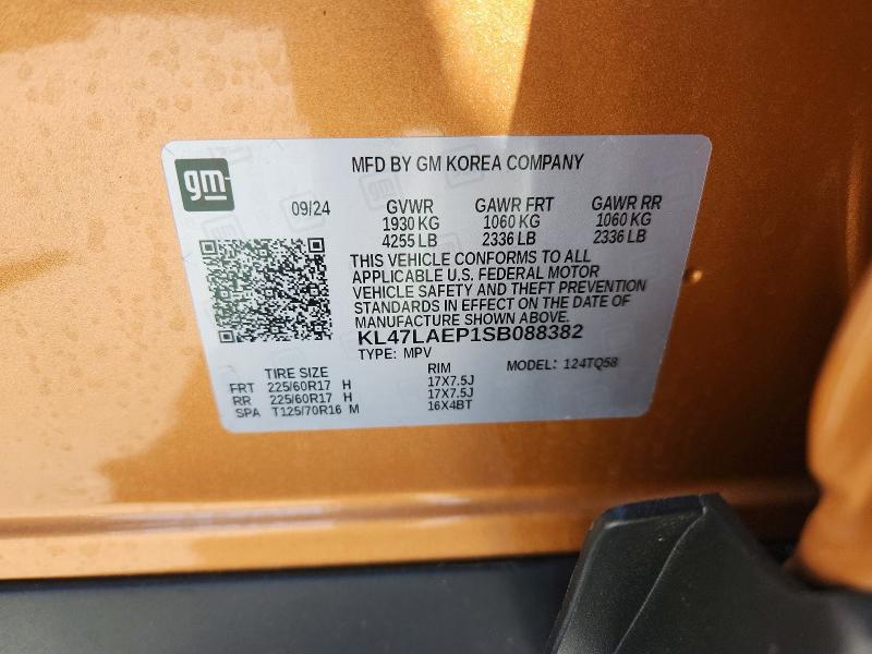 Продаж на аукціоні авто 2025 Buick Envista, vin: KL47LAEP1SB088382, номер лоту: 49310456