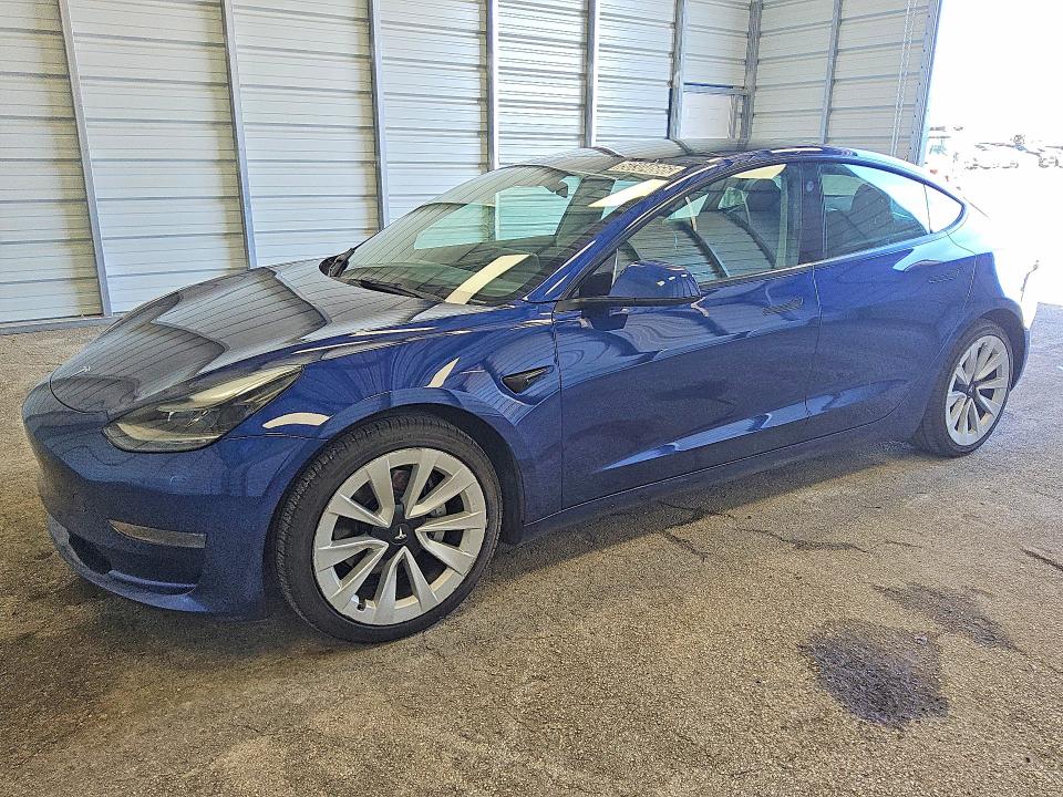 2022 Tesla Model 3 მანქანა იყიდება აუქციონზე, vin: 5YJ3E1EA9NF368658, აუქციონის ნომერი: 50304666