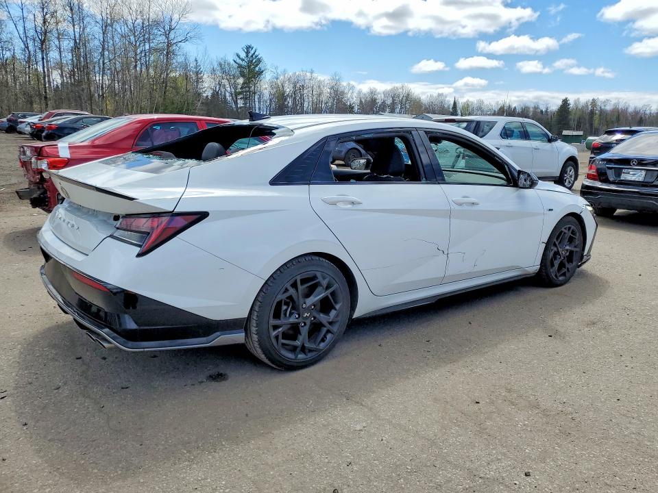 51256236 :رقم المزاد ، KMHLR4DF7RU710801 vin ، 2024 Hyundai Elantra N-line Ultim مزاد بيع