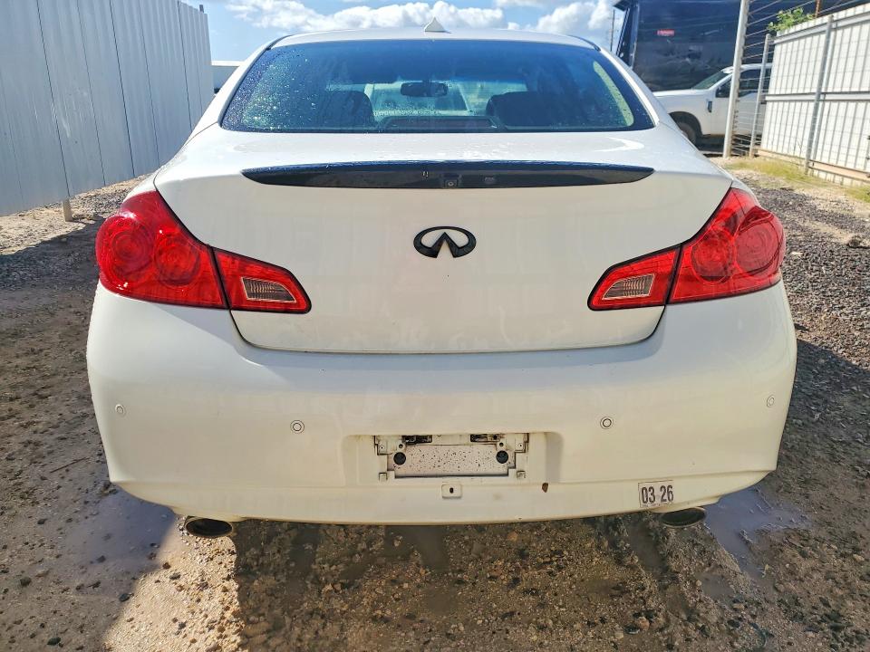 52073976 :رقم المزاد ، JN1CV6AP7DM722189 vin ، 2013 Infiniti G35 مزاد بيع