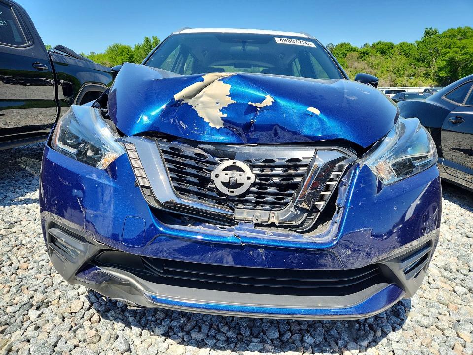2019 Nissan Kicks მანქანა იყიდება აუქციონზე, vin: 3N1CP5CU4KL535393, აუქციონის ნომერი: 49303756