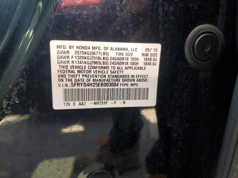 2014 Acura Mdx მანქანა იყიდება აუქციონზე, vin: 5FRYD4H25EB003004, აუქციონის ნომერი: 48181526