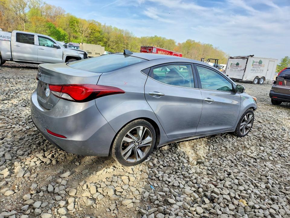 49904146 :رقم المزاد ، KMHDH4AE7FU326368 vin ، 2015 Hyundai Elantra مزاد بيع