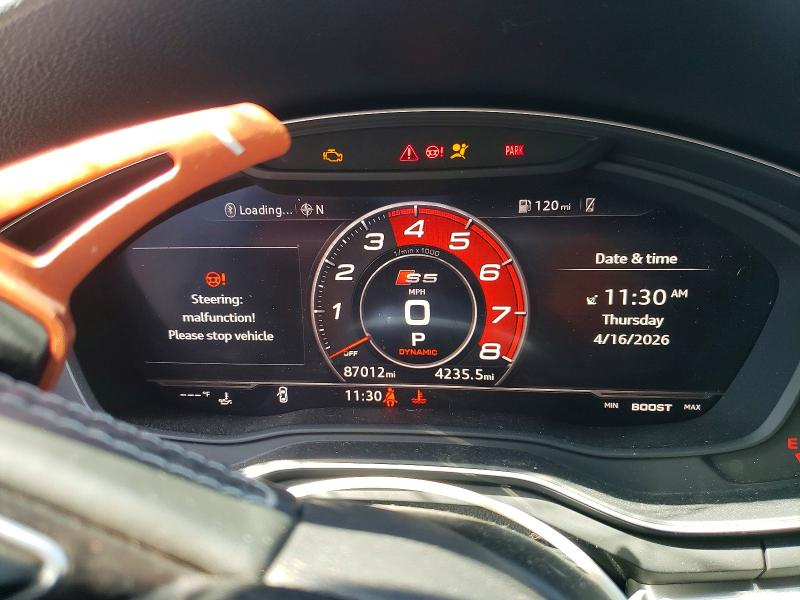 49884206 :رقم المزاد ، WAUB4CF58JA006610 vin ، 2018 Audi S5 مزاد بيع