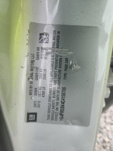 Aukcja sprzedaży 2012 Buick Verano, vin: 1G4PR5SK4C4158706, numer aukcji: 49182396