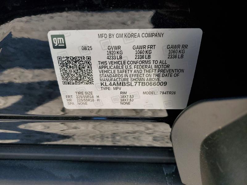 Продажа на аукционе авто 2026 Buick Encore Gx, vin: KL4AMBSL7TB066009, номер лота: 48982266
