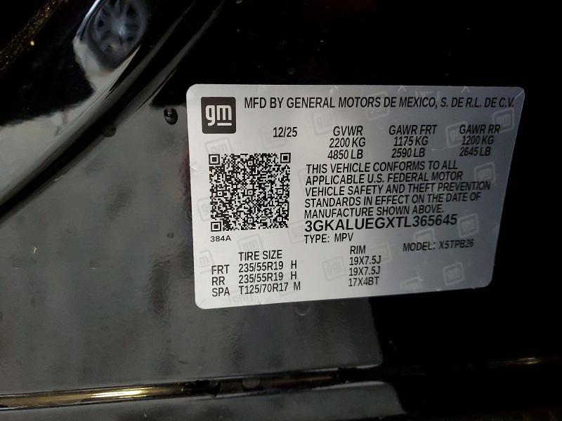 Aukcja sprzedaży 2026 Gmc Terrain, vin: 3GKALUEGXTL365645, numer aukcji: 51082486