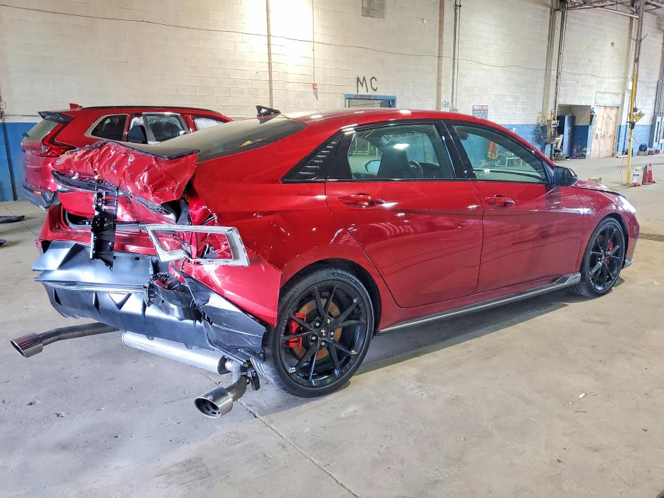 50370616 :رقم المزاد ، KMHLW4DK5SU026115 vin ، 2025 Hyundai Elantra N مزاد بيع