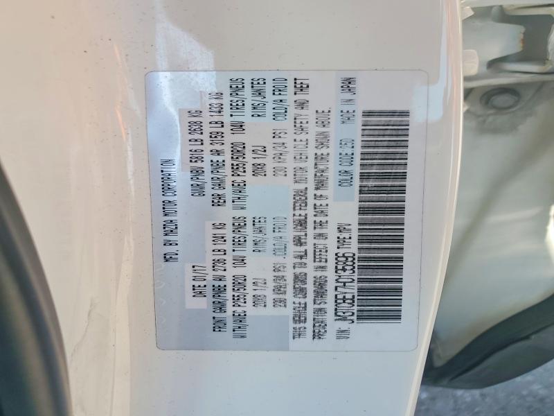 49128436 :رقم المزاد ، JM3TCBEY7H0135896 vin ، 2017 Mazda Cx-9 مزاد بيع