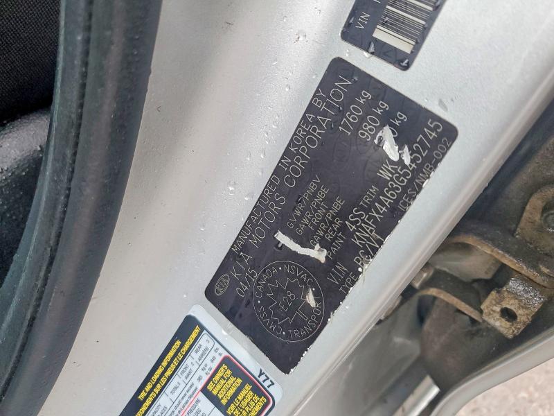 47593106 :رقم المزاد ، KNAFX4A63G5452745 vin ، 2016 Kia Forte مزاد بيع
