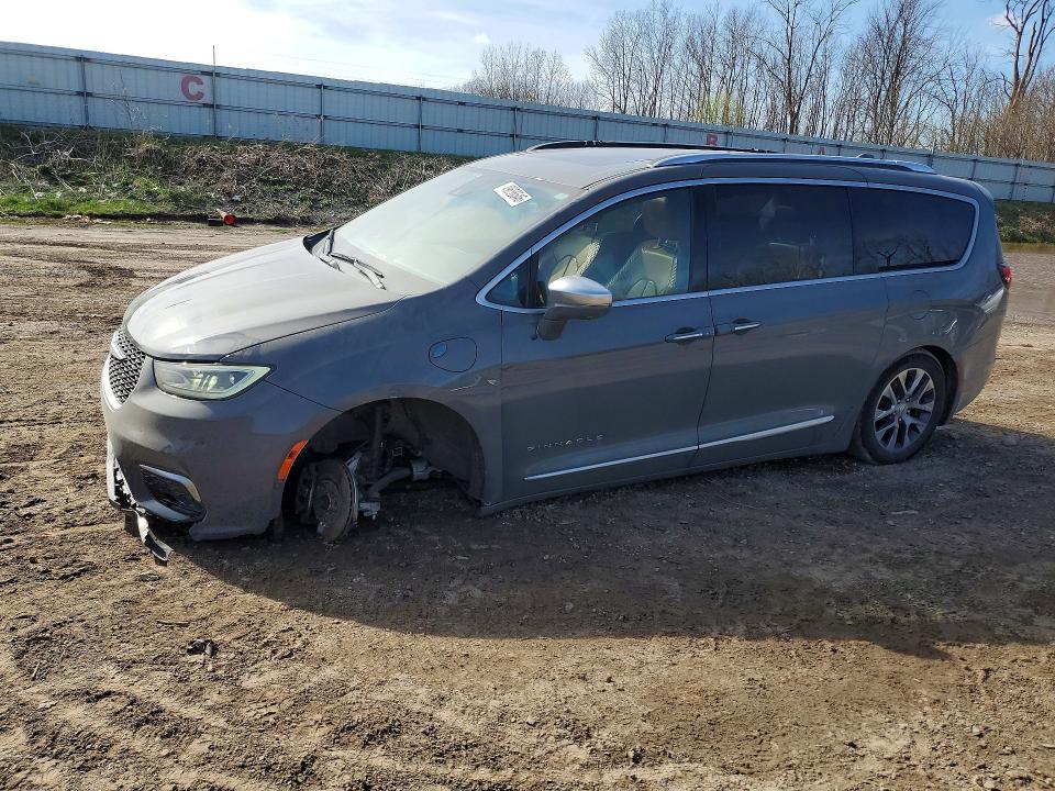 49656546 :رقم المزاد ، 2C4RC1N73MR590510 vin ، 2021 Chrysler Pacifica مزاد بيع