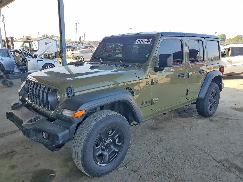 Aukcja sprzedaży 2025 Jeep Wrangler, vin: 1C4PJXDG6SW631380, numer aukcji: 49031316