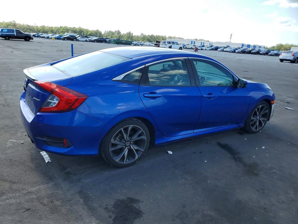 50399616 :رقم المزاد ، 2HGFC2F8XMH535561 vin ، 2021 Honda Civic مزاد بيع