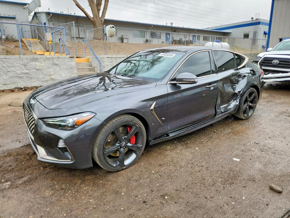 2019 Genesis G70 მანქანა იყიდება აუქციონზე, vin: KMTG34LEXKU031158, აუქციონის ნომერი: 47826856