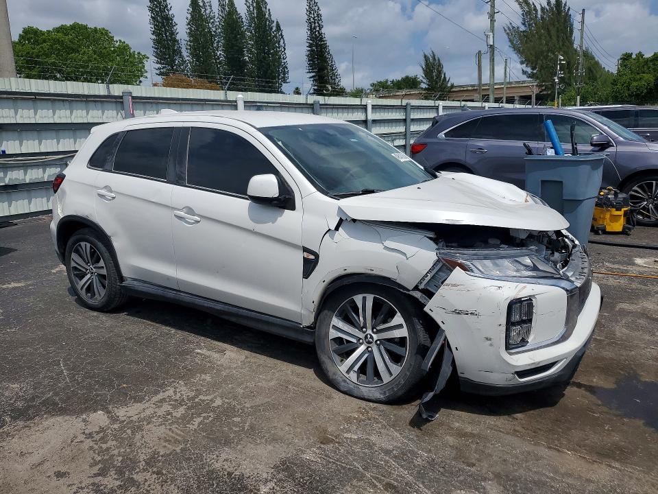 49640086 :رقم المزاد ، JA4APUAUXMU028325 vin ، 2021 Mitsubishi Outlander Sport مزاد بيع