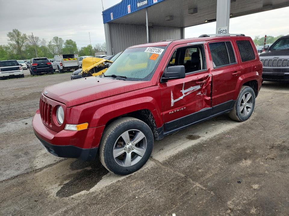 Продаж на аукціоні авто 2017 Jeep Patriot, vin: 1C4NJRFB9HD178235, номер лоту: 51622136