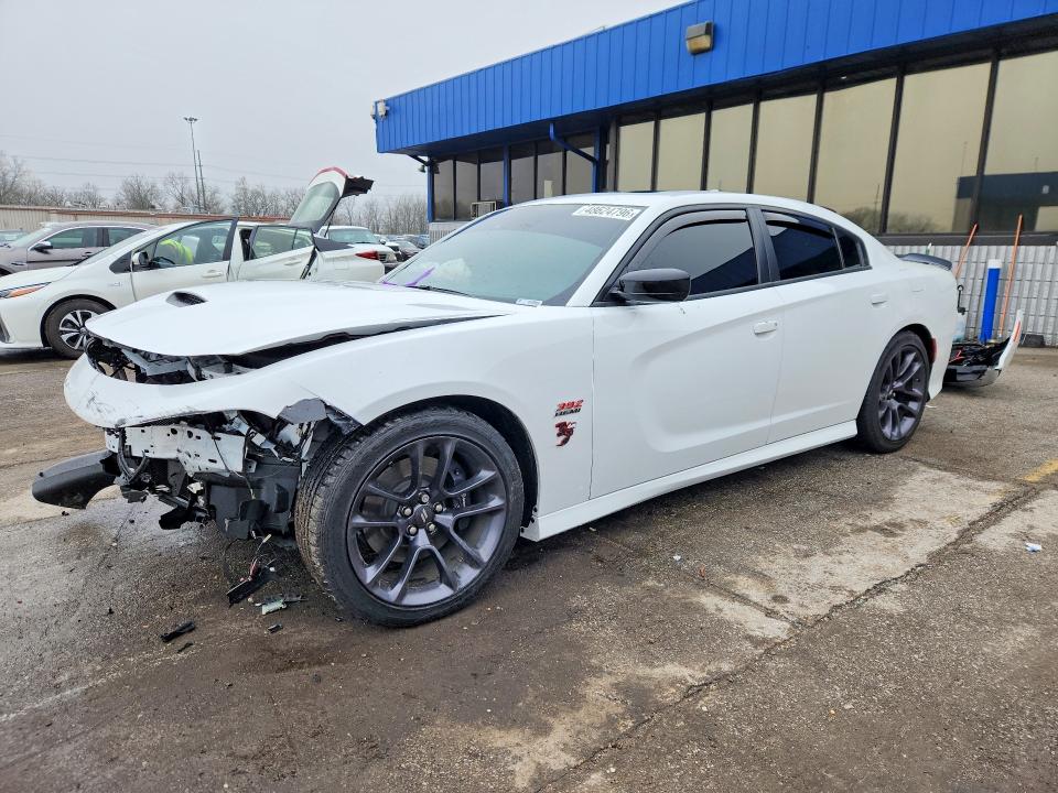 48624796 :رقم المزاد ، 2C3CDXGJ7PH701637 vin ، 2023 Dodge Charger مزاد بيع