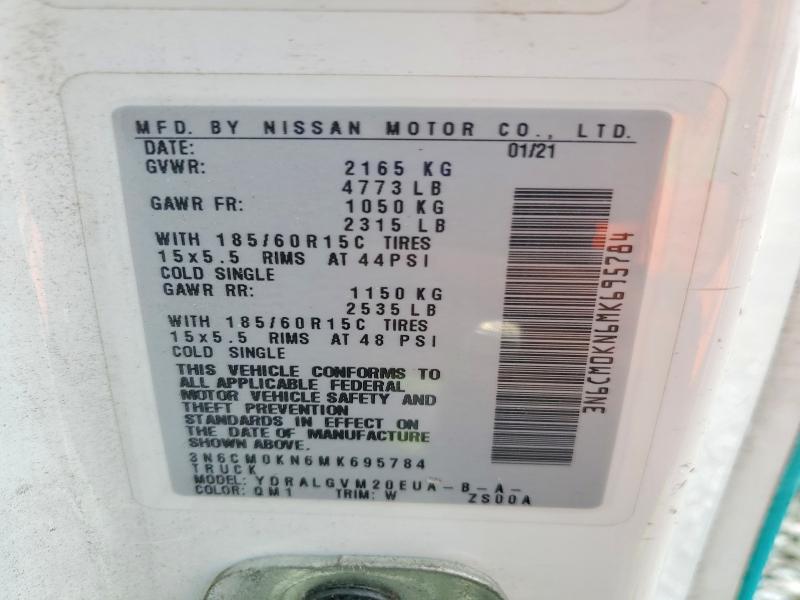 Продажа на аукционе авто 2021 Nissan Nv200, vin: 3N6CM0KN6MK695784, номер лота: 49032686